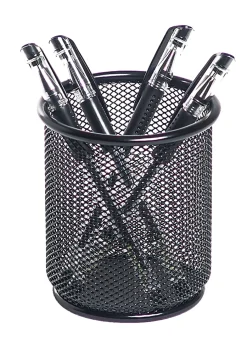 Office Depot® Brand Mesh Pencil Cup, Black