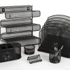 Office Depot® Brand Mesh 3-Tier Desk Shelf, Black