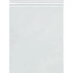 Office Depot® Brand 4 Mil Double Track Reclosable Poly Bags, 8" x 10", Clear, Case Of 1000