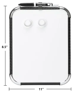 Office Depot® Brand Mini Magnetic Dry-Erase Whiteboard, 8-1/2