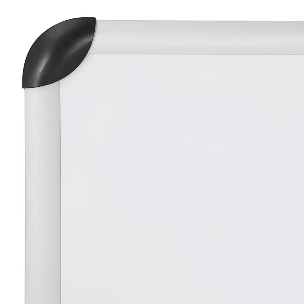 Office Depot® Brand Mini Magnetic Dry-Erase Whiteboard, 11" x 17", Aluminum Frame With Silver Finish