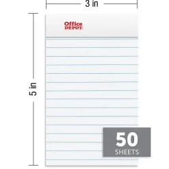 Office Depot® Brand Mini Writing Pads, 3
