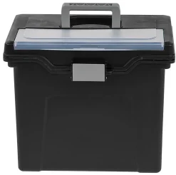Office Depot® Brand Mobile File Box, Large, Letter Size, 11 5/8