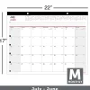 2026-2027 Office Depot® Brand Monthly Academic Desk Calendar, 22" x 17", 30% Recycled, July 2026 To June 2027