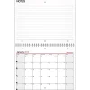 Office Depot Brand Monthly Desk Wall Calendar, 11" x 8 1/2", White, January 2026 to December 2026, OD30152826