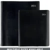 Office Depot Brand Monthly Planner, 9" x 11", Black, January 2026 to January 2027, OD71060026