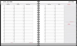 2026-2027 Office Depot® Brand 14-Month Weekly/Monthly Academic Planner, Vertical Format, 8
