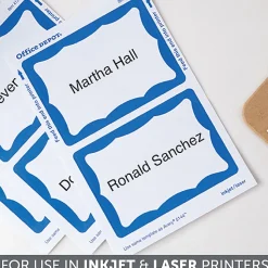 Office Depot® Brand Name Badge Labels, 2 11/32