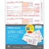 Office Depot® Brand 1099-NEC Laser Tax Forms, 4-Part, 3-Up, 8-1/2" x 11", Pack Of 15 Form Sets, NEC6101024