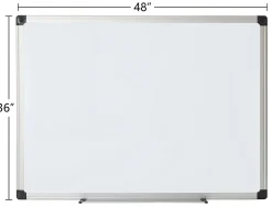 Office Depot® Brand Non-Magnetic Melamine Dry-Erase Whiteboard, 36