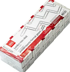 Office Depot® Brand Non-Skid Paper Clips, Jumbo, Silver, Pack Of 10 Boxes, 100 Clips Per Box, 1,000 Total