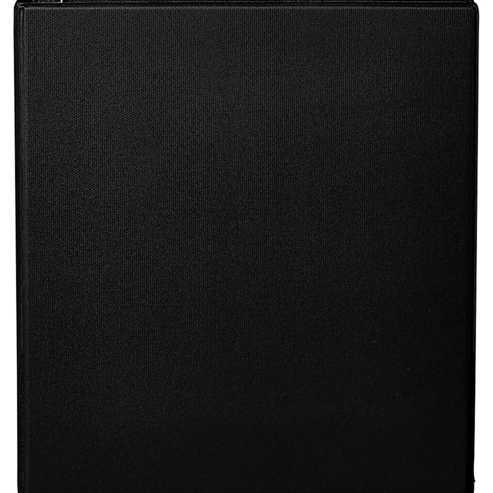 Office Depot® Brand Nonstick 3-Ring Binder, 1" Round Rings, Black