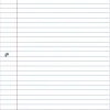 Office Depot® Brand Notebook Filler Paper, Wide Ruled, 8" x 10 1/2", 3-Hole Punched, White, Pack Of 150 Sheets