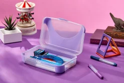 Office Depot® Brand Overmolded Pencil Box, 2-5/8