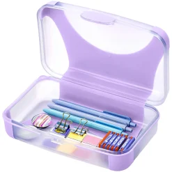 Office Depot® Brand Overmolded Pencil Box, 2-5/8