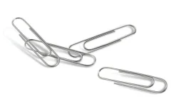 Office Depot® Brand Paper Clips, No. 1, Small, Silver, Pack Of 10 Boxes, 100 Per Box, 1,000 Total