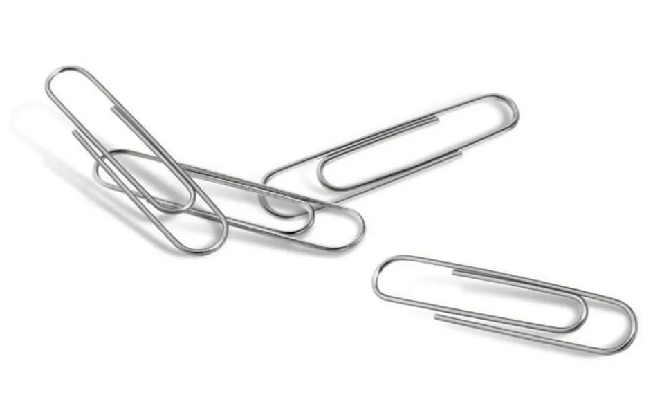 Office Depot® Brand Paper Clips, No. 1, Small, Silver, Pack Of 10 Boxes, 100 Per Box, 1,000 Total