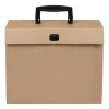 Office Depot® Brand Paper Heavy-Duty File, 19 Pocket, Expansion 3", 8 1/2" x 11", Letter, Kraft, Pack of 1