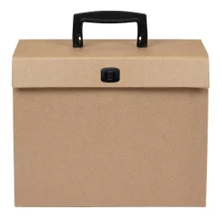 Office DepotĀ® Brand Paper Heavy-Duty File, 19 Pocket, Expansion 3", 8 1/2" x 11", Letter, Kraft, Pack of 1