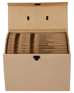 Office Depot® Brand Paper Heavy-Duty File, 19 Pocket, Expansion 3
