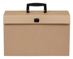 Office DepotĀ® Brand Paper Heavy-Duty File, 19 Pocket, Expansion 3", 8 1/2" x 14", Legal, Kraft, Pack of 1