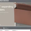 Office Depot® Brand Paper Standard Expanding Wallet, 1 Pocket, Expansion 3-1/2", 8 1/2" x 11", Letter, Brown, Pack of 2