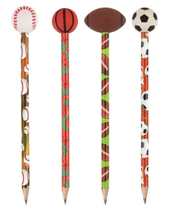 Office Depot® Brand Pencil Topper Eraser, Sports