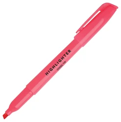 Office Depot® Brand Pen-Style Highlighters, Chisel Tip, 100% Recycled Plastic Barrel, Assorted Colors, Pack Of 36