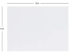 Office Depot® Brand Photo Envelopes, 4” x 6”, Clean Seal, White, Box Of 50