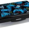 Office Depot® Brand Plastic Pencil Box, 2-1/4"H x 8-11/16"W x 5-1/8"D, Clear/Black, Games, Total Quantity 1