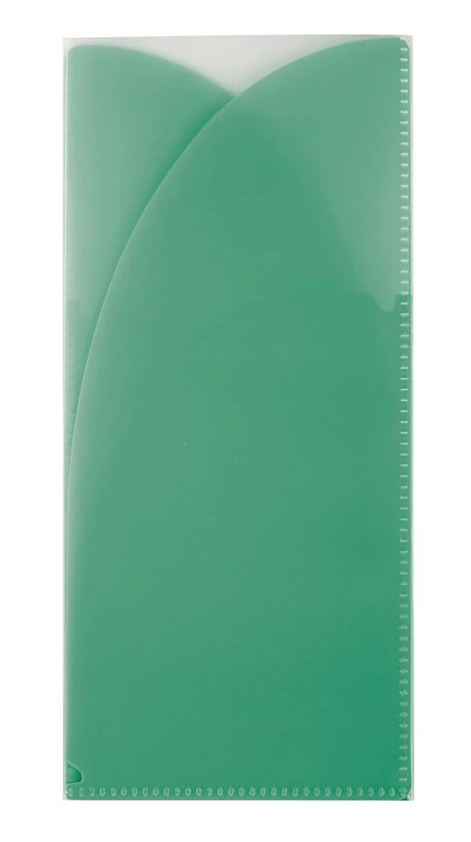 Office Depot® Brand Plastic Tri-Fold Folder, 4 Pocket, Nonstandard size, Mint, Pack of 1