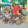 Office Depot® Brand Plush Animal Pencil Pouch, 4" x 11", Brown Tiger