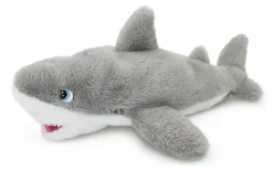 Office Depot® Brand Plush Animal Pencil Pouch, 4" x 11", Shark