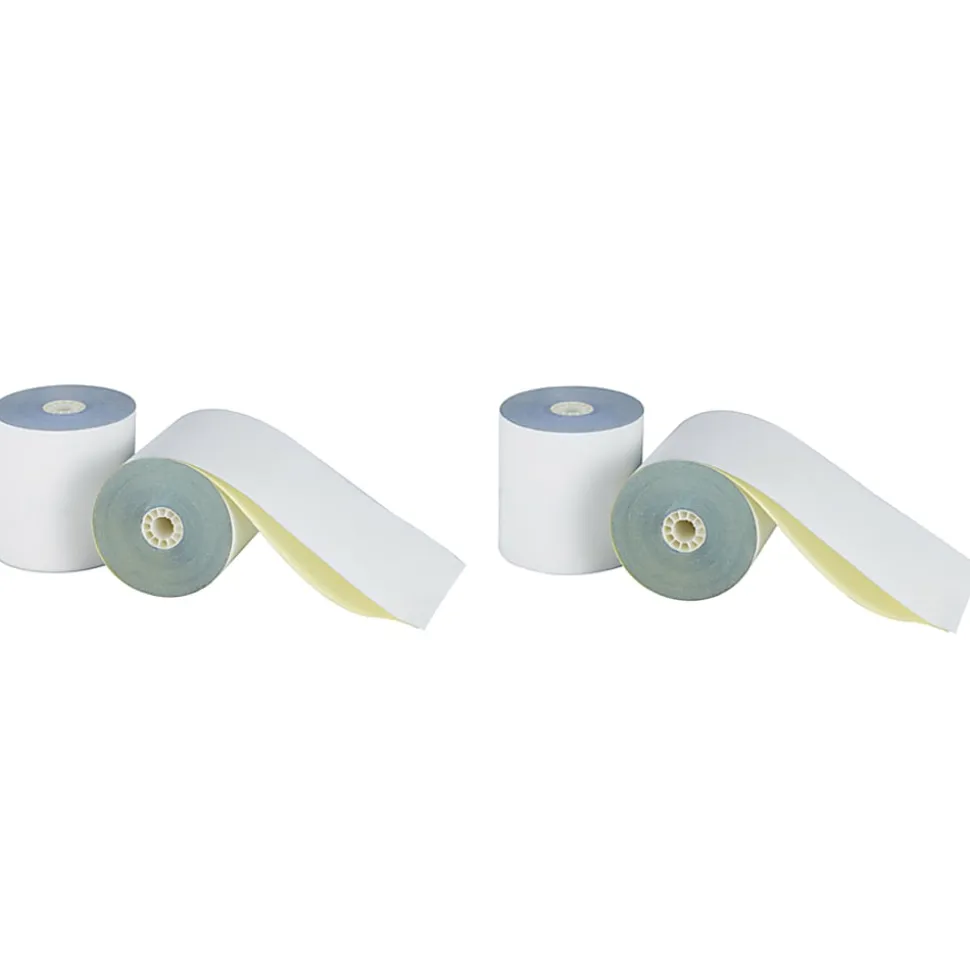 Office Depot® Brand 2-Ply Paper Rolls, 3" x 96', White, Carton Of 50
