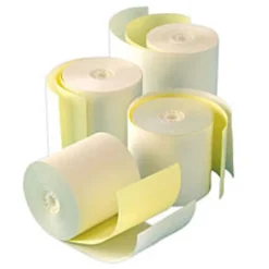 Office Depot® Brand 2-Ply Paper Rolls, 2 1/4" x 100', Canary/White