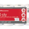 Office Depot® Brand 1-Ply Preprinted "Thank You" Paper Rolls, 2-1/4” x 130', White, Pack Of 8