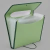 Office Depot® Brand 7-Pocket Expanding File With Clear View, Letter Size, Gelato Mint