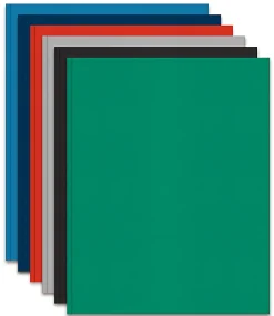 Office Depot® Brand 2-Pocket Paper Folders with Prongs, Assorted Colors, Pack Of 24
