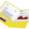 Office Depot® Brand 2-Pocket Paper Folders, Yellow, Pack Of 25
