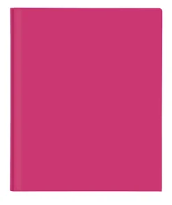 Office Depot® Brand 2-Pocket School-Grade Poly Folder with Prongs, Letter Size, Assorted Fashion Colors, Pack Of 5