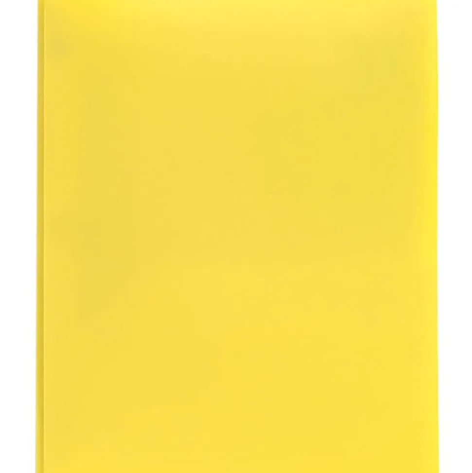 Office Depot® Brand 2-Pocket School-Grade Poly Folder with Prongs, Letter Size, Yellow