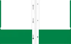 Office Depot® Brand 2-Pocket School-Grade Paper Folder with Prongs, Letter Size, Green