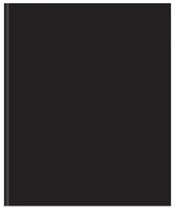 Office Depot® Brand 2-Pocket School-Grade Paper Folder with Prongs, Letter Size, Black