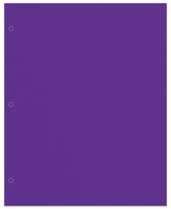 Office Depot® Brand 2-Pocket School-Grade Paper Folders, Letter Size, Assorted Colors, Pack Of 10