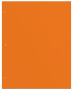 Office Depot® Brand 2-Pocket School-Grade Paper Folder, Letter Size, Orange