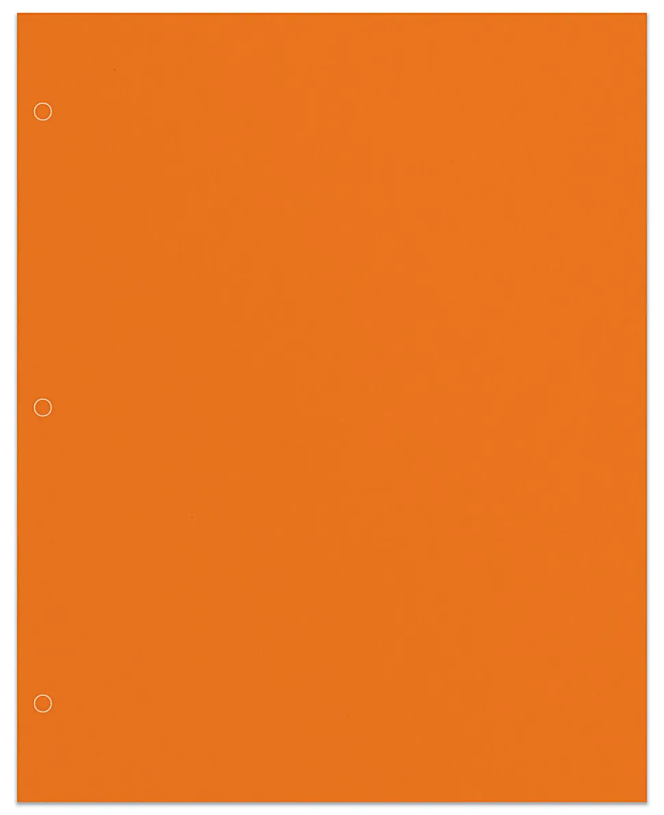 Office Depot® Brand 2-Pocket School-Grade Paper Folder, Letter Size, Orange