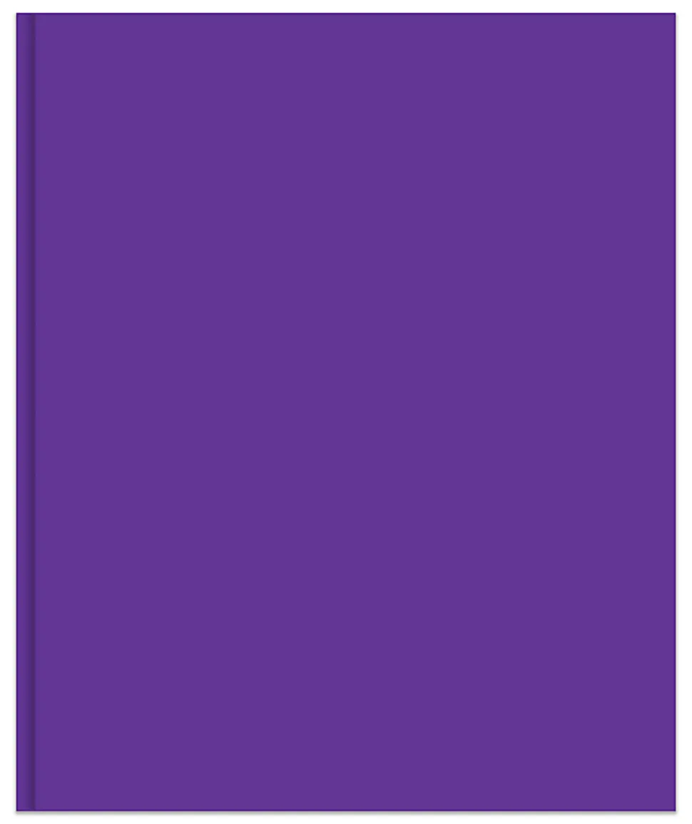 Office Depot® Brand 2-Pocket School-Grade Paper Folder with Prongs, Letter Size, Purple