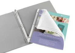 Office Depot® Brand 10-Pocket Sheet Protector, 8-1/2" x 11", Clear