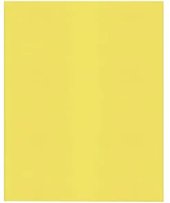 Office Depot® Brand 2-Pocket Textured Paper Folders, Yellow, Pack Of 10
