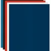 Office Depot® Brand 2-Pocket Textured Paper Folders, Assorted Colors, Pack Of 10